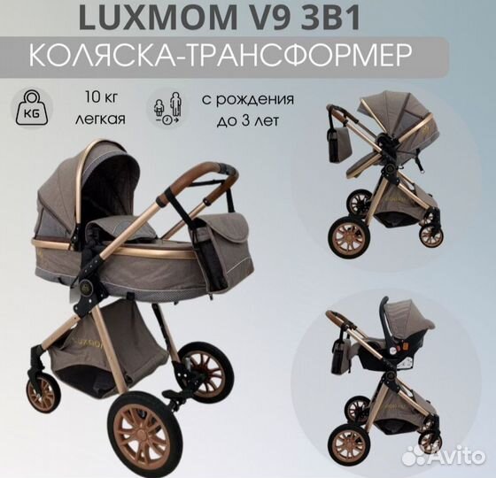 Коляска 3 в 1