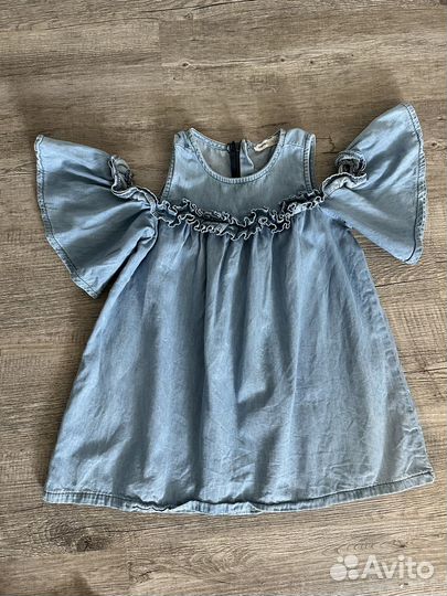 Платье джинсовое доч девочки