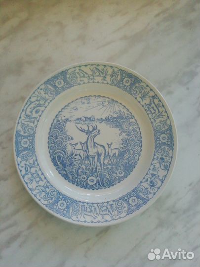 Тарелка декоративная СССР