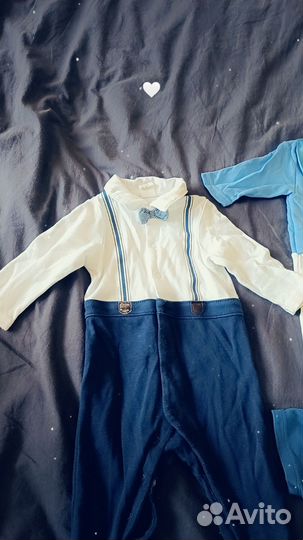 Боди на мальчика от 0 до 3мес