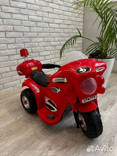 Детский мотоцикл на аккумуляторе
