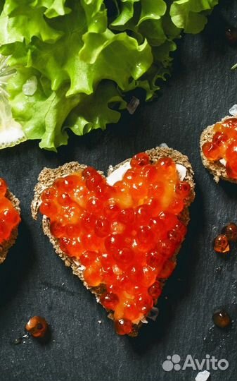 Красная икра лососевых