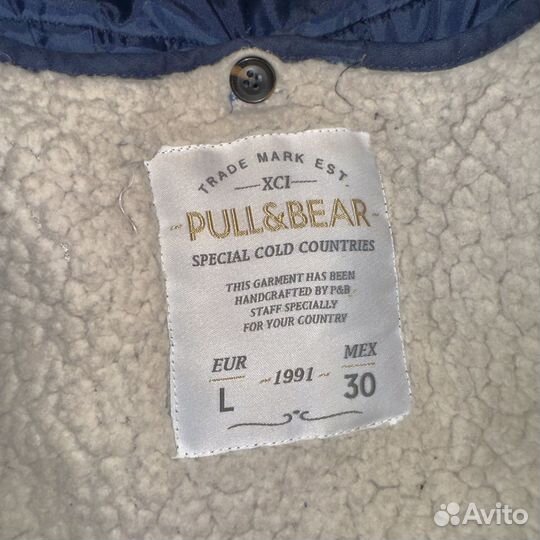 Куртка парка женская pull&bear