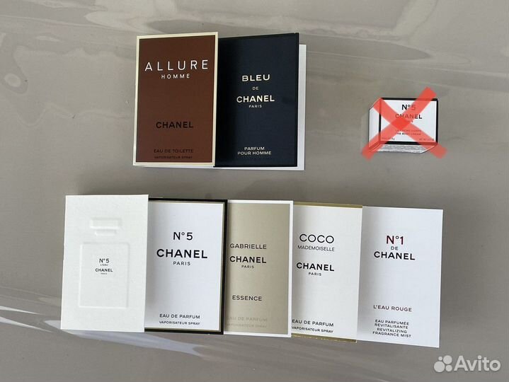 Пробники Chanel,миниатюры Chanel, парфюм