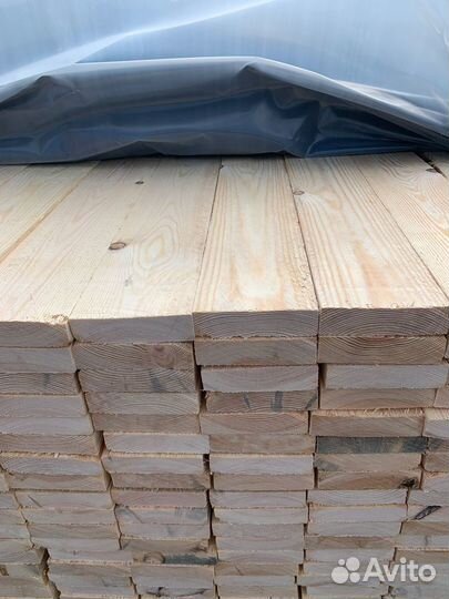 Доска хвоя сухая строганная категории ав