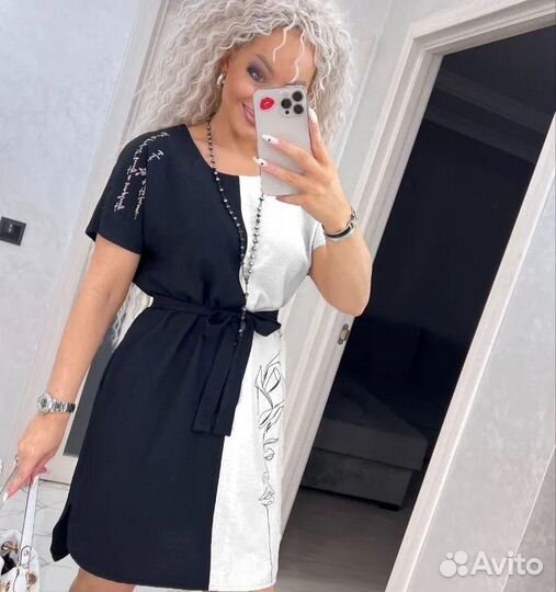 Платье 48р до 58 размер