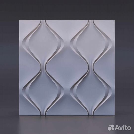 Гипсовая 3D панель 