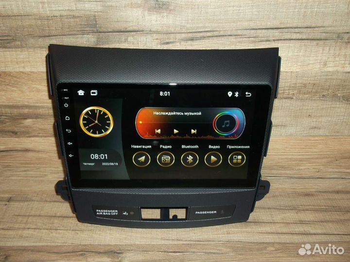 Магнитола Mitsubishi Outlander XL Android