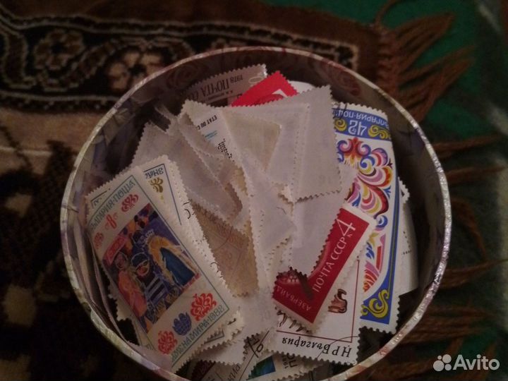 Большая коллекция марок