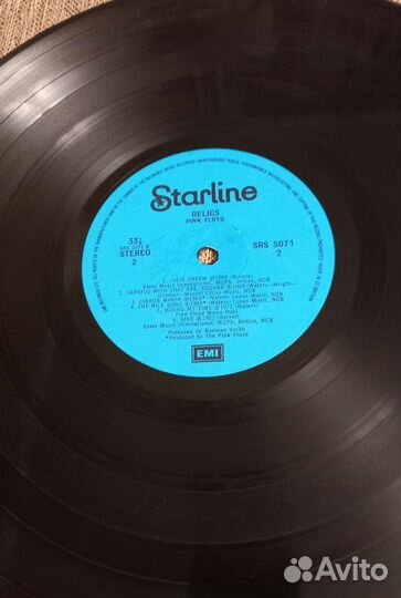 Pink Floyd Relics 1971 Британия LP