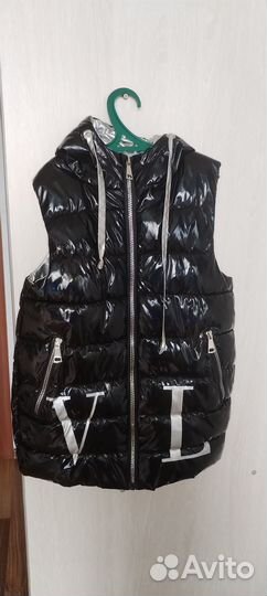 Куртка и жилетка на девочку