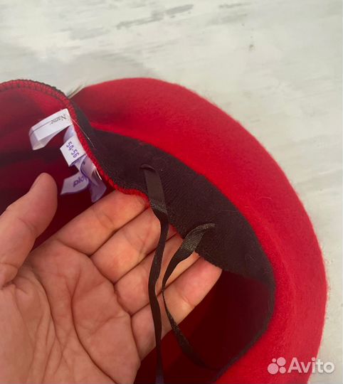 Малиновый берет Playtoday р-р 54-56