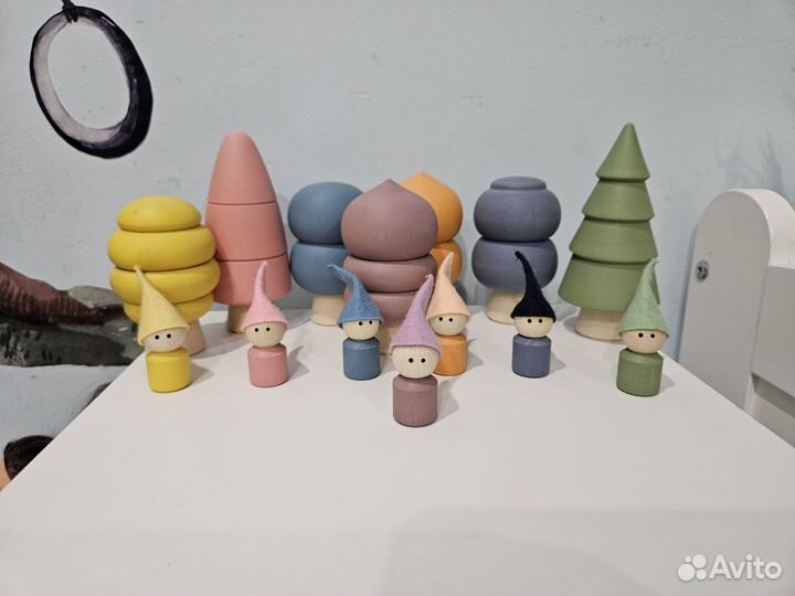 Игрушка деревянная развивающая сортер