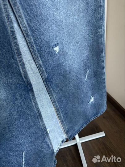 Maag джинсовая юбка макси