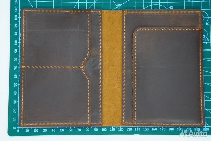 Портмоне обложка кожаная