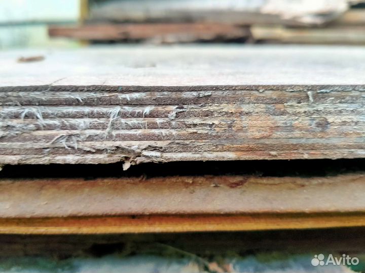 Фанера б/у от опалобки
