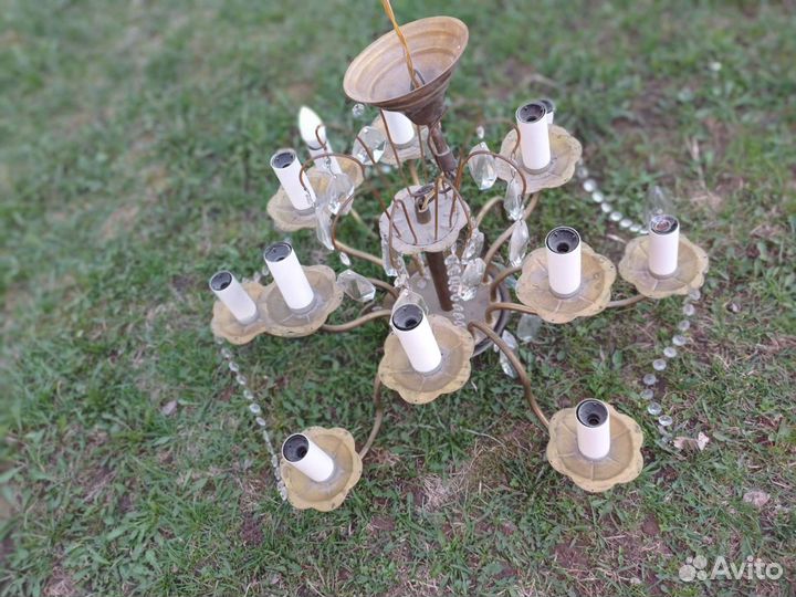 Люстра винтаж 50 годы