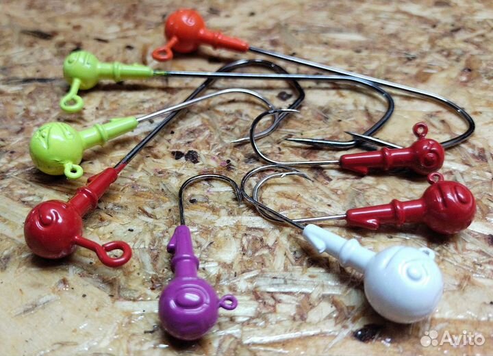 Разборная Чебурашка, джиг-головки, микроджиг