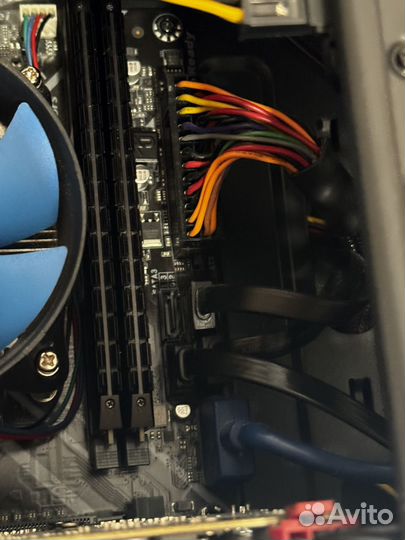 Комплект на i3-8100 + 8gb RAM + мат. плата