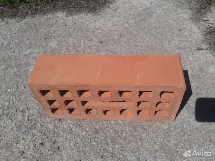 Кирпич итальянский одинарный (губский) 65x120x250