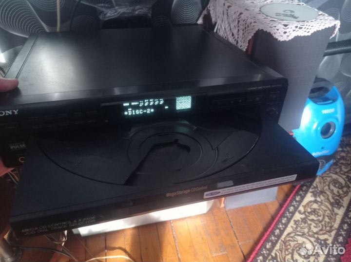 Усилитель sony. CD дека