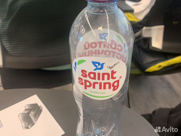 Бутылка с подписью Чередниченко