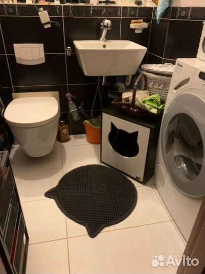 Туалет домик для Кошек