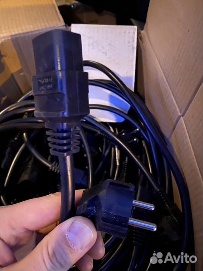 Кабель питания с19 2,5 3 метра