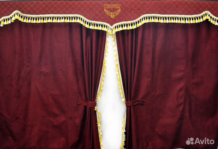 Комплект штор в спальный отсек 