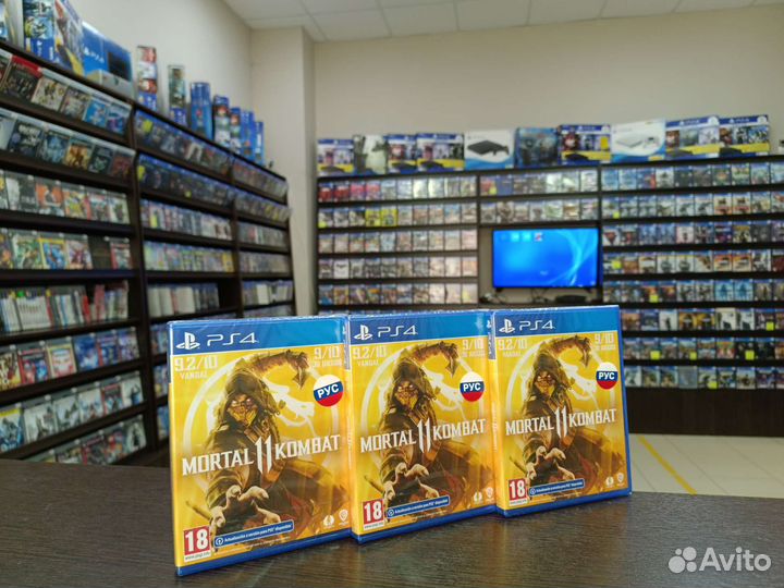 Mortal kombat 11 PS4 новый (возможен обмен)