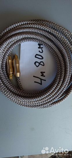 Аудио, оптический цыфровой кабель