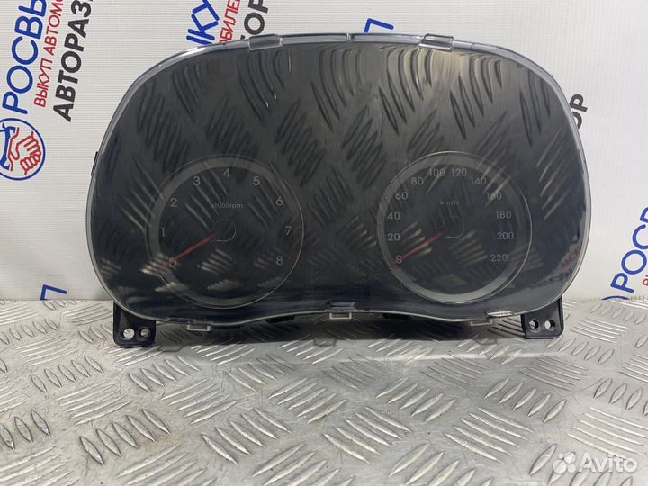 Панель приборов Hyundai Solaris I (2010–2014)