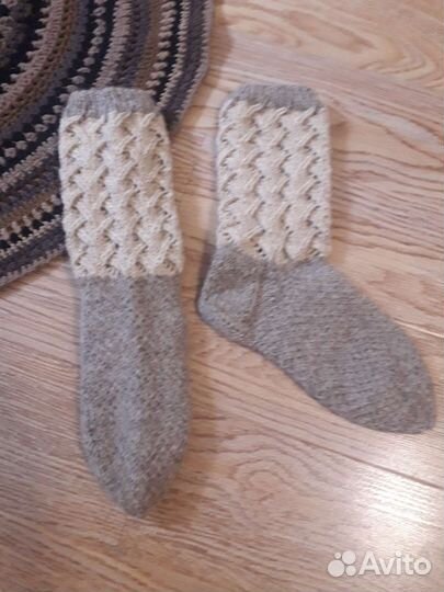Носки вязаные ручной работы