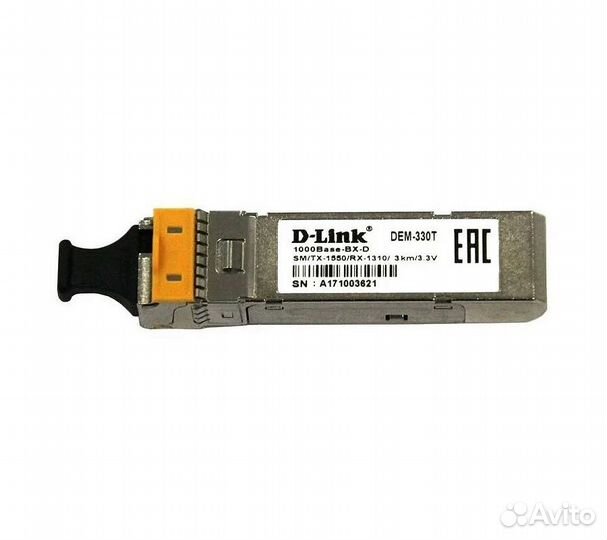 SFP трансивер D-Link 330T/3KM/A1A