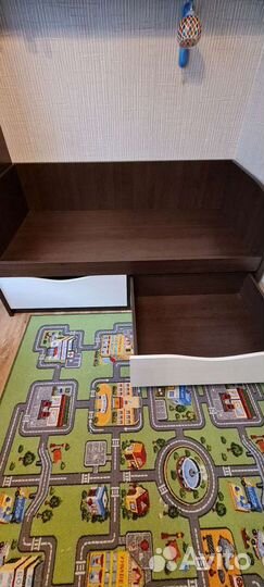 Детская кровать от 3 лет с ящиками
