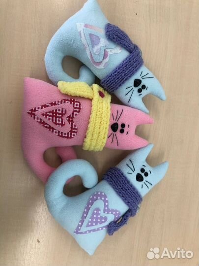 Котик из флиса