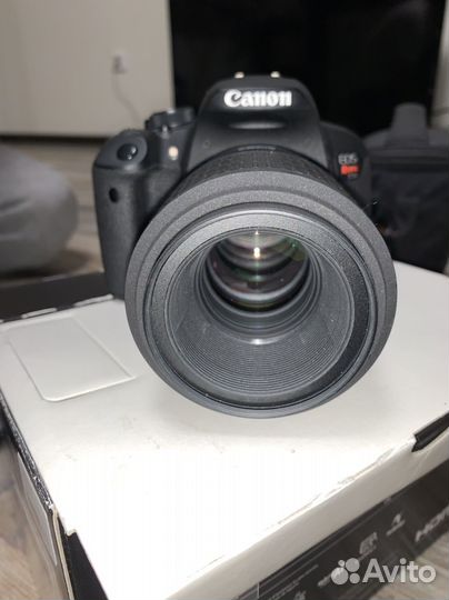 Canon 700d + объектив sigma 105 mm 1:2,8