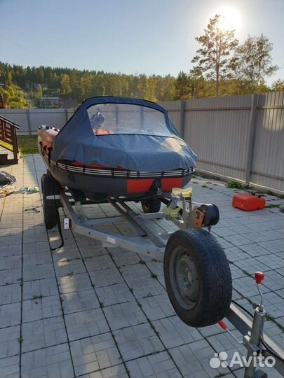 Лодка пвх, мотор, прицеп