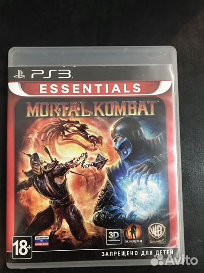Игра Mortal Kombat Essentials для ps3