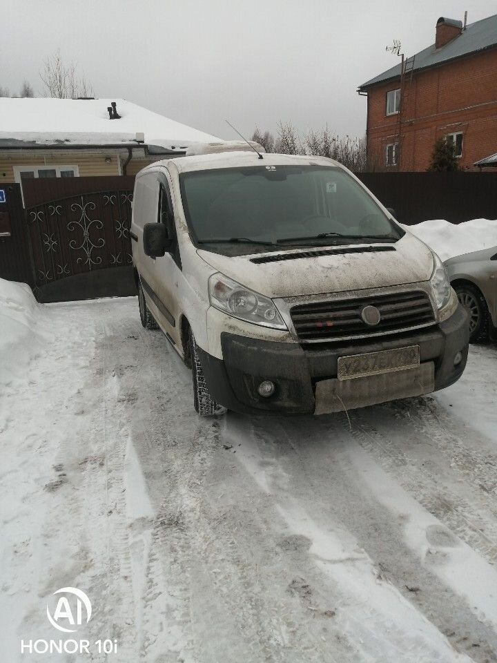 FIAT Scudo: фото из отзыва