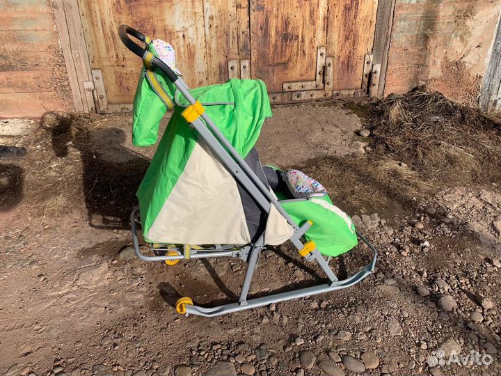 Продам санки-коляску