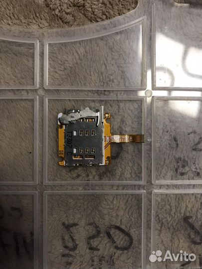 Разъём сим для Prestigio PMP7100D3G, 8229C V2.0