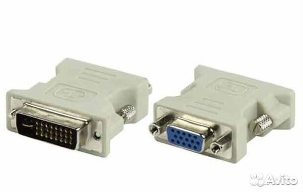 Переходник DVI шт-VGA гн. Новые