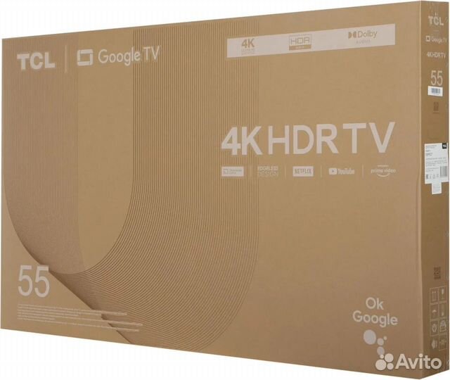 Телевизор TCL 55P637 (140см)