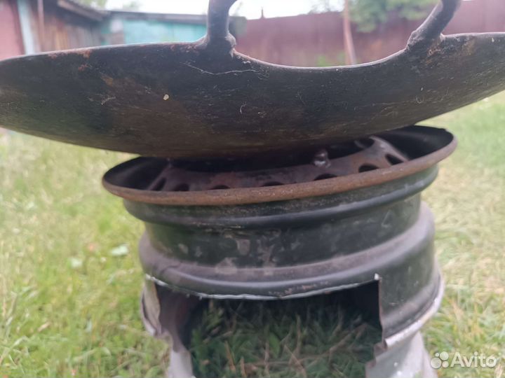 Казан и печь