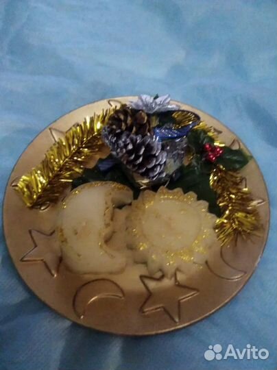 Новогодние свечи