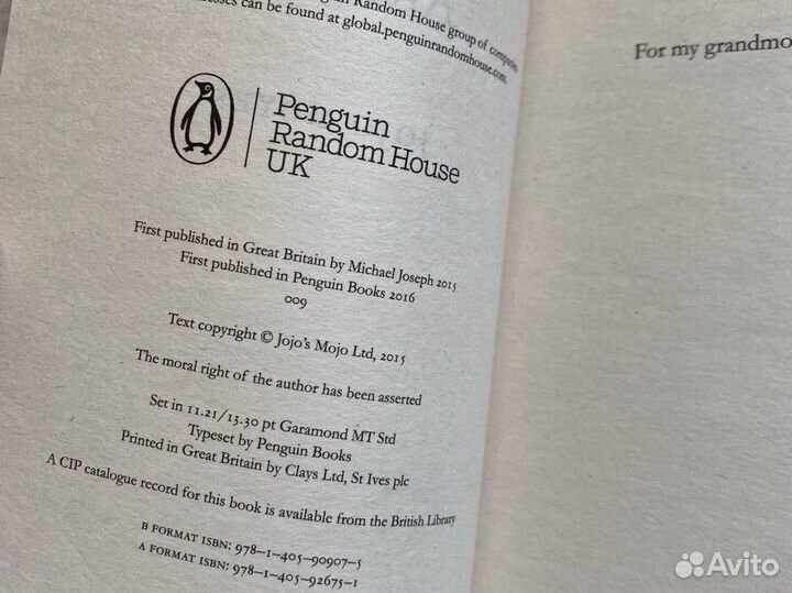 Jojo Moyes Before you