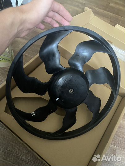 Вентилятор hyundai elantra hd