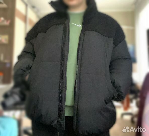 Куртка осенняя женская 48-50(оверсайз)