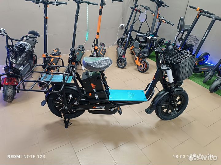 Электровелосипед монстр Wenbox 60-30